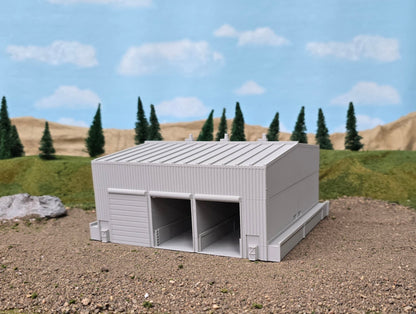Z Scale 5 Bay Shed for Train Parking