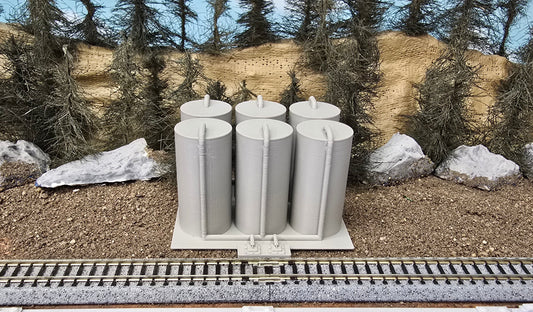 Z Scale Storage Terminal Deluxe