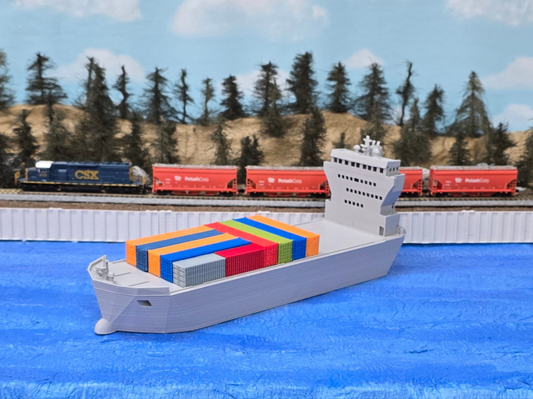 Zscale cargo container ship
