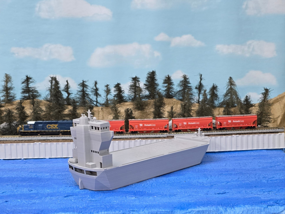 Zscale cargo container ship