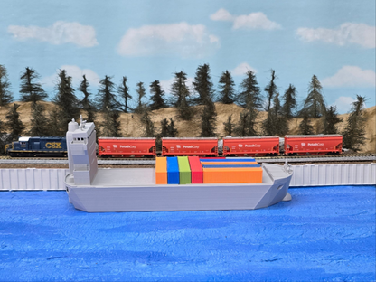 Zscale cargo container ship
