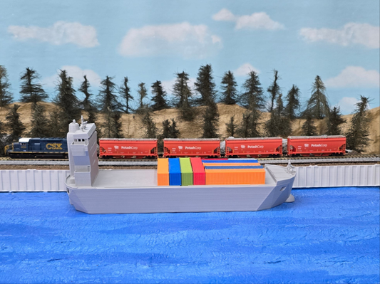 Zscale cargo container ship