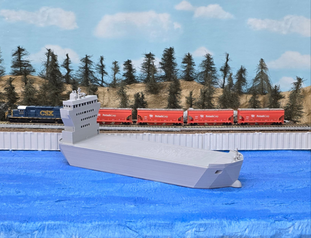 Zscale cargo container ship