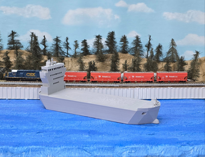 Zscale cargo container ship