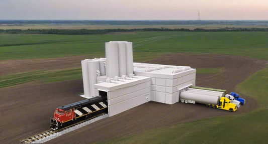 Z scale Dairy Plant