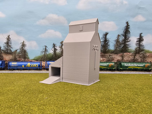 Z Scale Grain Elevator