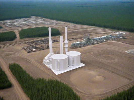 Z Scale Oil refinery plain: Tomorrows fuel today!