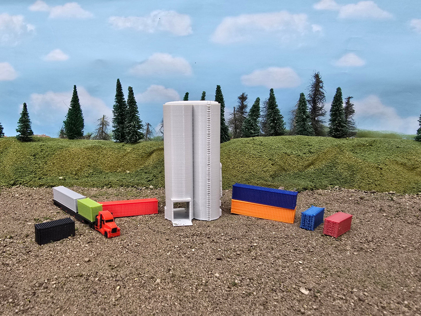 Z scale 2 silos