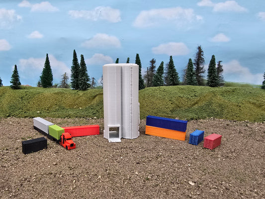 Z scale 2 silos