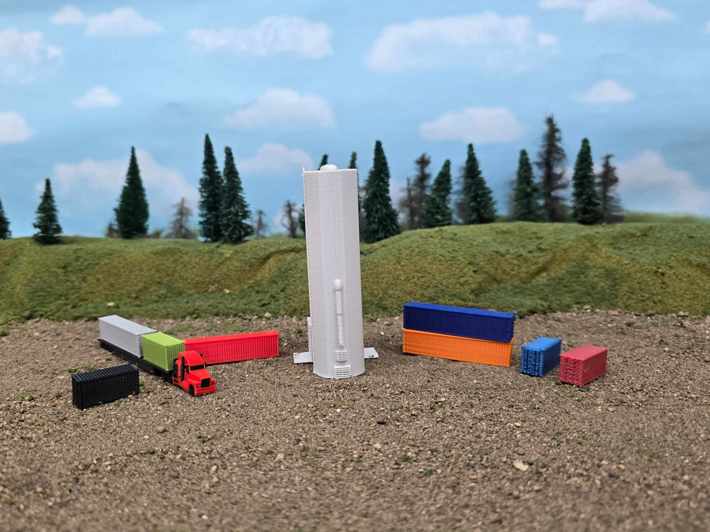 Z scale 2 silos
