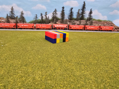 Z scale containers 40' (Singles)