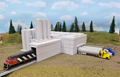 Z scale Dairy Plant