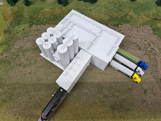 Z scale Dairy Plant