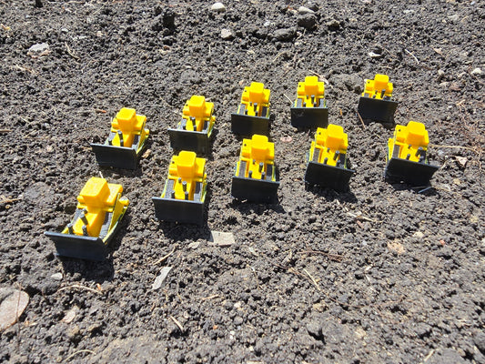 Z Scale Dozer 10 pack